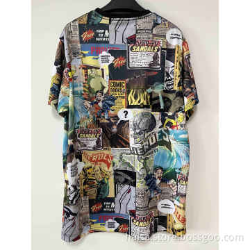 Summer Mens Quality T-shirt Fashion Print T-Shirts